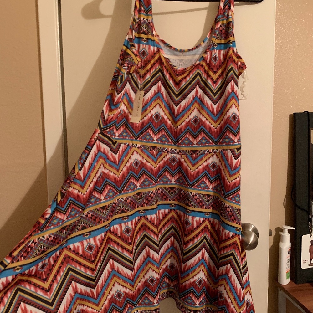 Colorful Patterned Dress